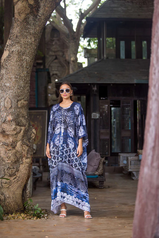 Anabelah- Tie & Dye Kaftan