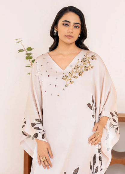 Stitch Vibes- Ivory Kaftan